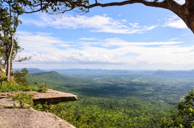 Pha hum hod, Chaiyaphum, Tayland tarihinde havadan görünümü