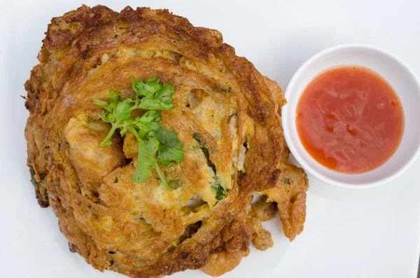 Omlet kıyılmış domuz