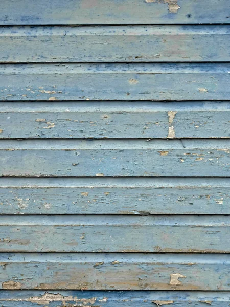 Ahşap Tahtalar Arka Plan Olarak Mavi Renge Boyanmış — Stok fotoğraf