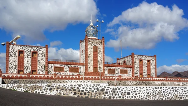Beacon Faro de Entallada, Fuerteventura, Канарские острова — стоковое фото