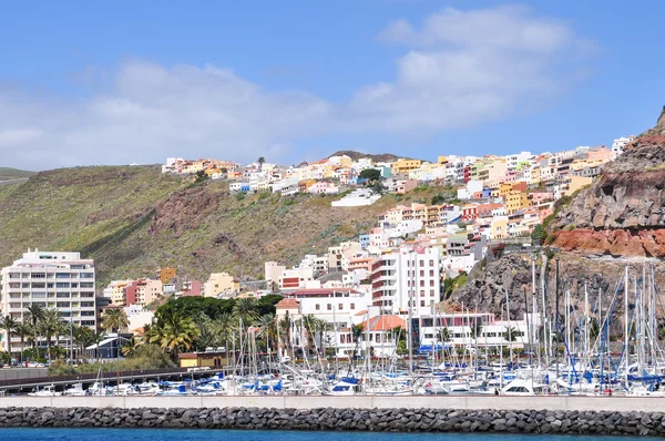 View of city San Sebastian, La Gomera, Canary Islands — Stock Photo, Image