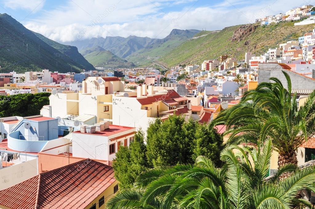 View of the city San Sebastian, La Gomera, Canary Islands