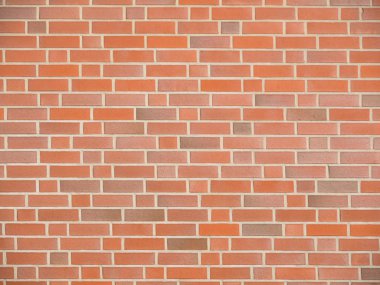Red brickwork to use as background or wallpaper clipart