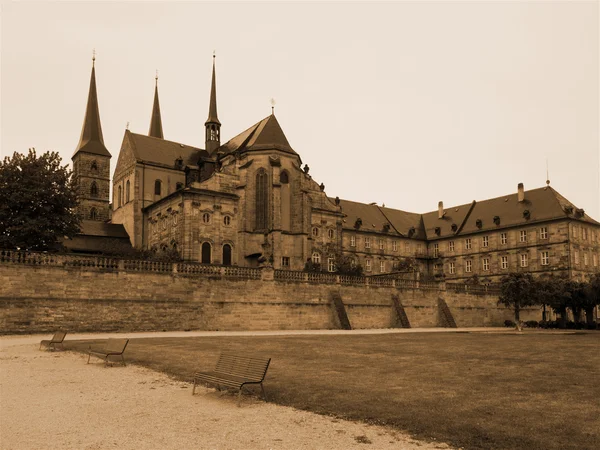 Monastero Michelsberg a Bamberga, Germania — Foto Stock