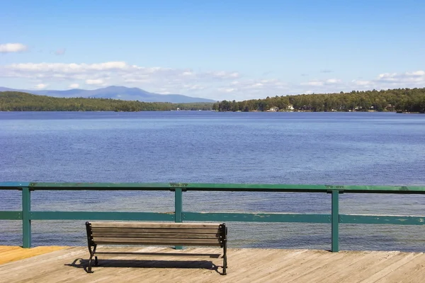 Lago Winnepesaukee em New Hampshire, Estados Unidos — Fotografia de Stock