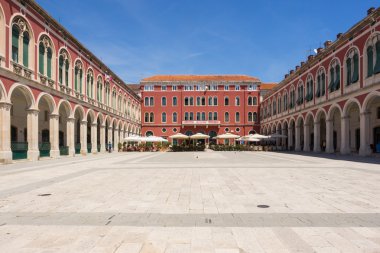 Split, Hırvatistan şehirde Prokurative kare