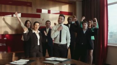 Başarılı işadamları mutlu grup