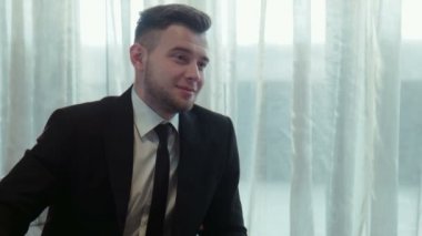 Şık işadamı görüşmeler