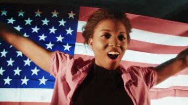 Afrikalı-Amerikalı kadın, Amerikan bayrağı