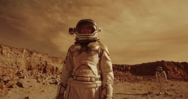 Mars 'a hayran olan kadın astronot.
