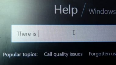 Zaporizhzhya, Ukrayna - 21 Eylül 2015: Skype başlatılması ile sorun