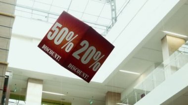 Küp üzerinde büyük satışı işareti