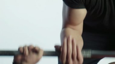 Bodybuilders egzersiz