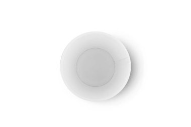 Sıcak içecekler için beyaz kağıt bardak.