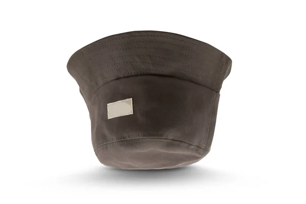 Beyaz Arkaplanda Izole Edilmiş Kova Şapka — Stok fotoğraf