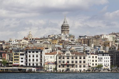 Galata Kulesi istanbul boğaz görünümünden