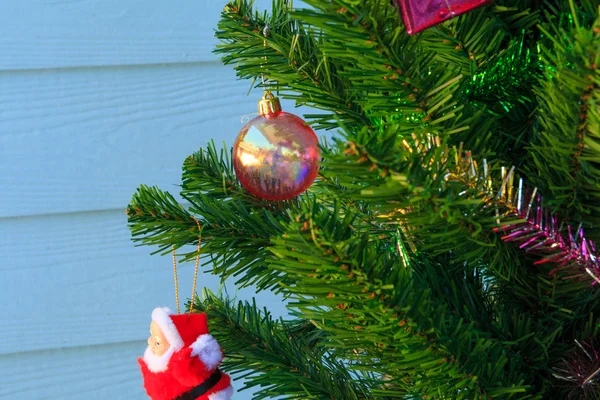 Mavi arka plan, Noel ağacına chrismas gün