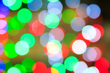 Chrismas gün ufuk Noel Bokeh arka plan