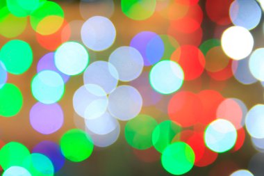 Chrismas gün ufuk Noel Bokeh arka plan