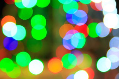 Chrismas gün ufuk Noel Bokeh arka plan