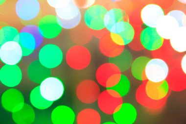 Chrismas gün ufuk Noel Bokeh arka plan