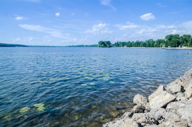 Ternopil güzel su birikintisi
