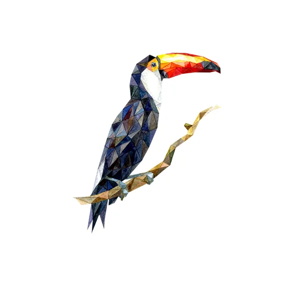Watercolor fish abstract — Stock Photo, Image
