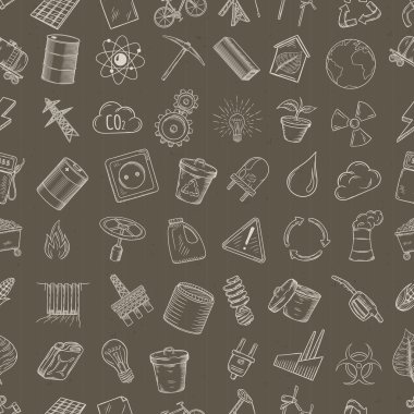 Ekoloji seamless modeli.