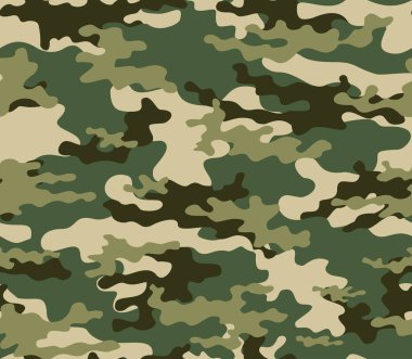 Askeri kamuflaj, kusursuz orman geçmişi. Ordu dokusu. Askeri düzen.
