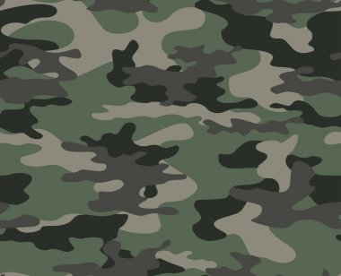 Vektör askeri kamuflaj kusursuz desen.