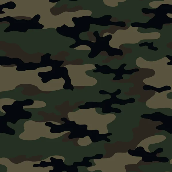 Vetor Fundo Camuflagem Militar Textura Exército Moda Para Têxteis — Vetor de Stock