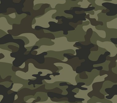 Askeri kamuflaj, kusursuz orman geçmişi. Ordu dokusu. Askeri düzen.