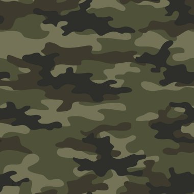 Askeri kamuflaj, kusursuz orman geçmişi. Ordu dokusu. Askeri düzen.