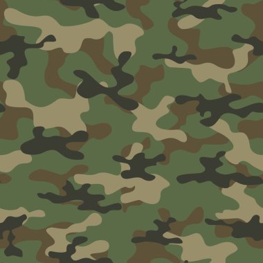 Askeri kamuflaj, kusursuz orman geçmişi. Ordu dokusu. Askeri düzen.