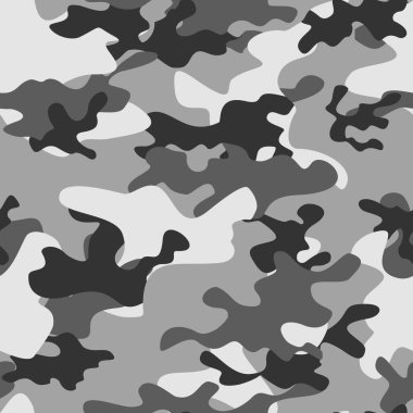 Soyut kamuflaj vektör arkaplanı, ordu kusursuz desen.