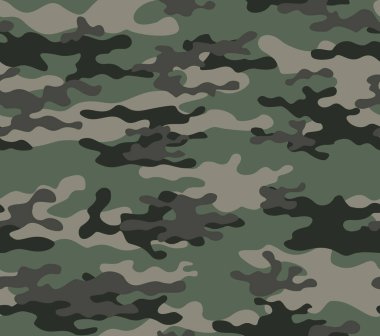 Kamuflaj ordu vektörleri kusursuz desen, baskı giysileri için askeri doku, kumaş..