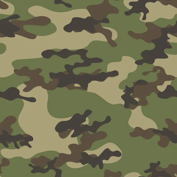 Vector Militar Camuflaje Fondo Textura Del Ejército Moda Para Textiles — Vector de stock