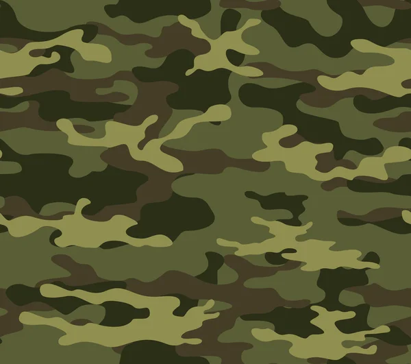 Camuflaj Militar Fundal Verde Imprimare Modelul Modern — Vector de stoc