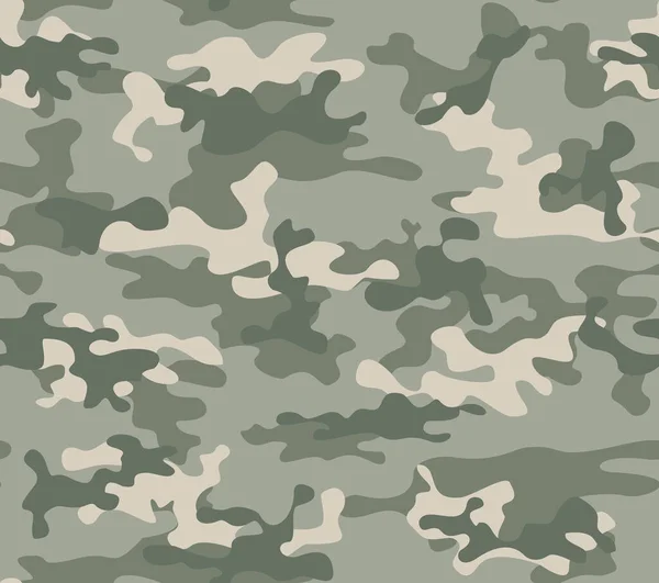 Katonai Vektor Álcázás Zökkenőmentes Minta Trendi Háttér Textíliák — Stock Vector