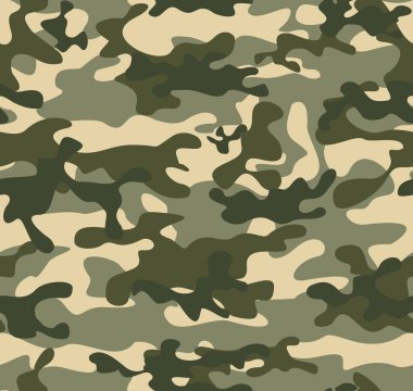 Hafif kamuflaj deseni, sonsuz doku, modern arkaplan.