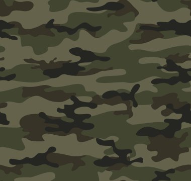 Khaki kamuflajı pürüzsüz desen, yazdırmak için klasik doku.