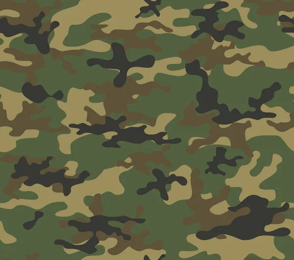 Camouflage Pattern Vektor Nahtlosen Modernen Hintergrund Klassisch Modernes Design — Stockvektor