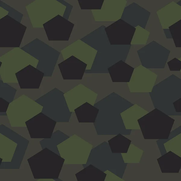 Modèle Militaire Vectoriel Sans Couture Camouflage Texture Militaire Tendance Pour — Image vectorielle