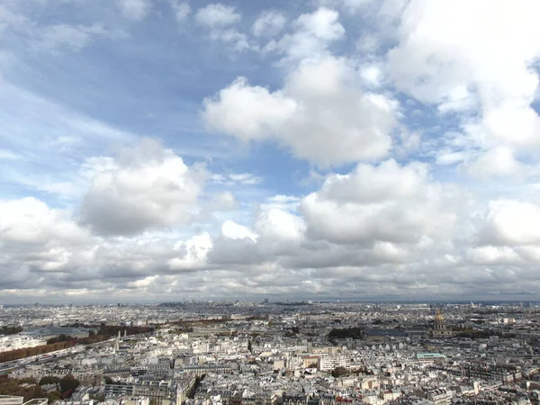 Vista Dalla Torre Eiffel Parigi — Foto Stock