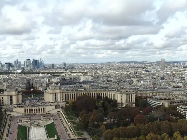 Vista Desde Torre Eiffel París —  Fotos de Stock