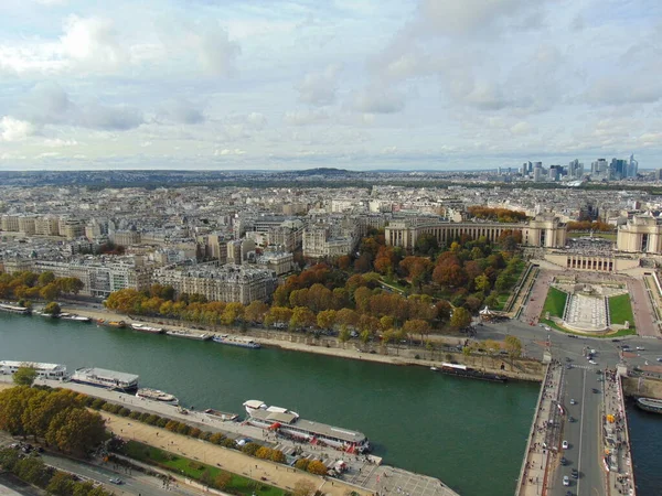 Paris Teki Eyfel Kulesi Nden Görüntü — Stok fotoğraf