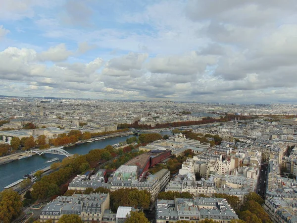 Vista Desde Torre Eiffel París — Foto de Stock