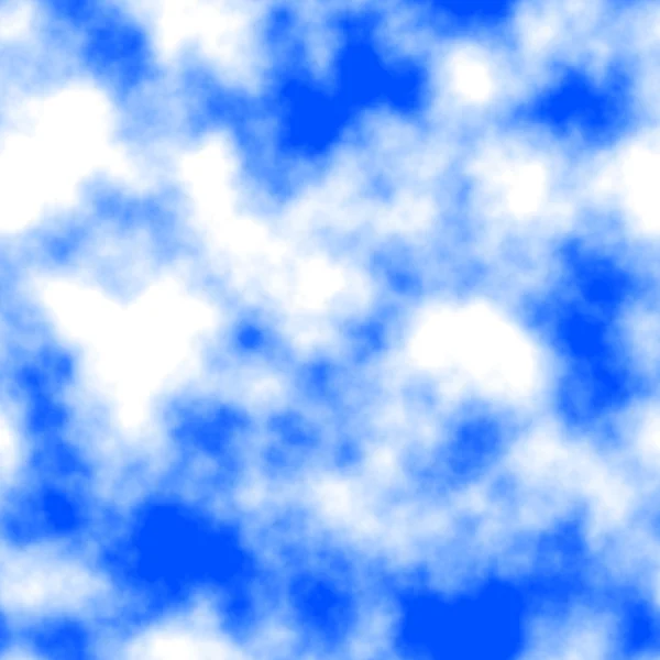 Безшовна текстура блакитного неба з хмарами . — стокове фото