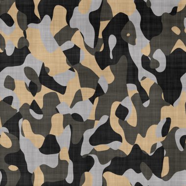 Sorunsuz kamuflaj deseni. Avcılık ve balıkçılık için kamuflaj.