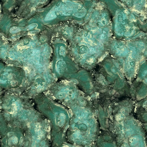 Sorunsuz malakit yüzey. Kesme mineral. Güzel doku g